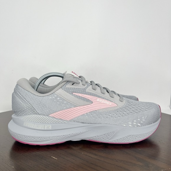 Brooks Adrenaline 24 Shoes Women's 8.5B Gray Running Trainers Sneakers Athletic - Picture 4 of 16